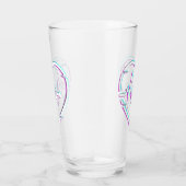 Heart Check Glass Cup Glas (Rechts)