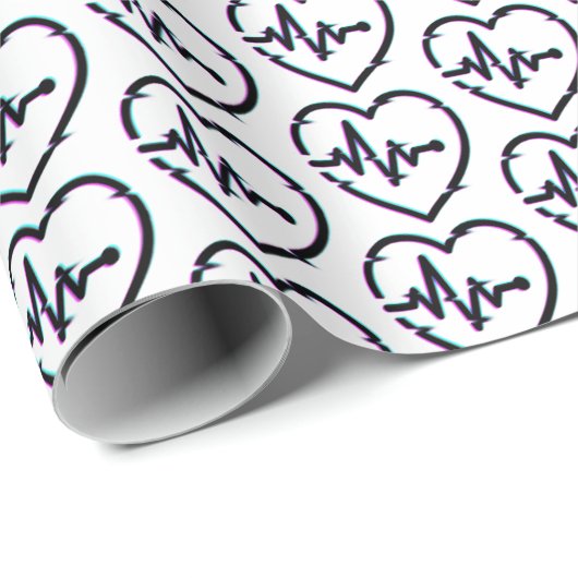 Heart Check inpakpapier (Rol Hoek)