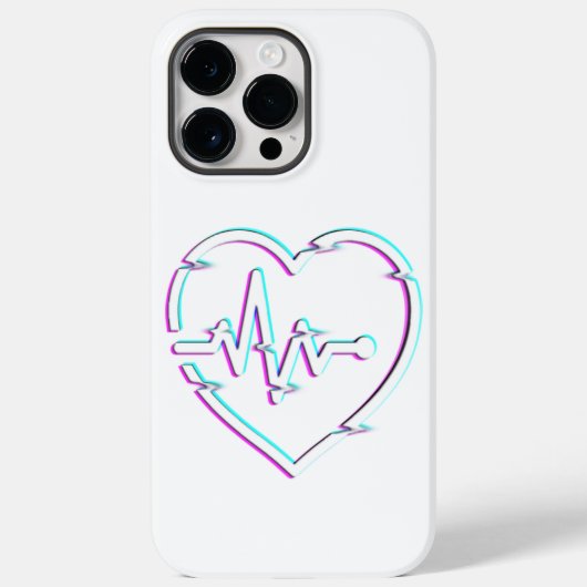 Heart Check iPhone / iPad hoesje (Achterkant)