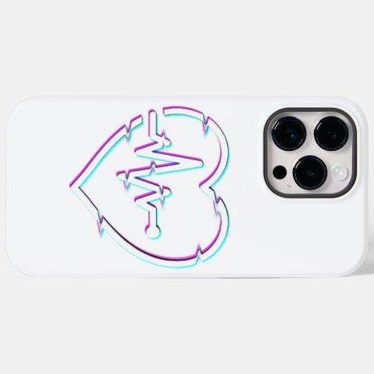 Heart Check iPhone / iPad hoesje (Achterkant (horizontaal))