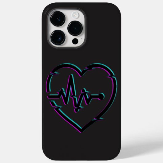 Heart Check iPhone / iPad hoesje (Achterkant)