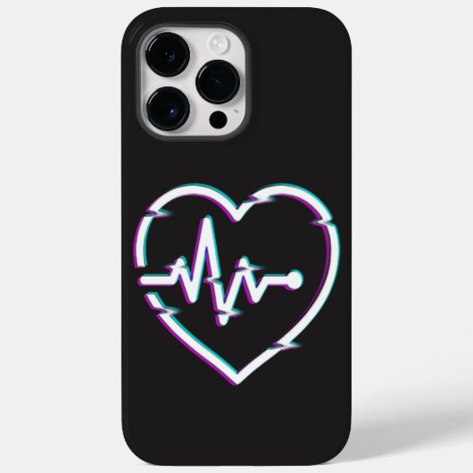 Heart Check iPhone / iPad hoesje (Achterkant)