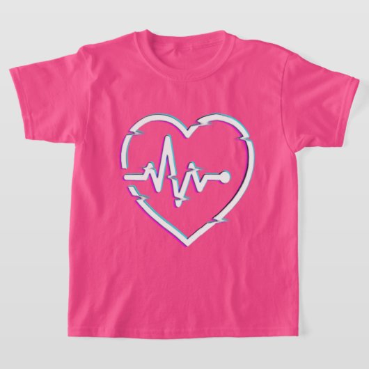 Heart Check Kinderen basic T-shirt (Laagn)