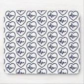 Heart Check Mousepad Muismat (Voorkant)