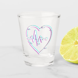 Heart Check Shot glas