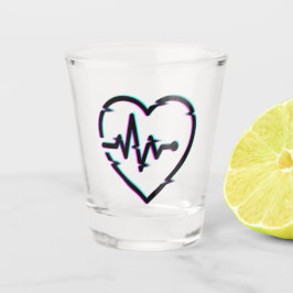 Heart Check Shot glas