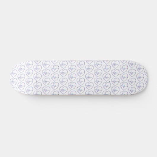 Heart Check Skateboard deck (Horizontaal)