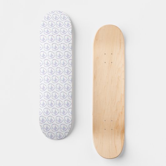Heart Check Skateboard deck (Voorkant)