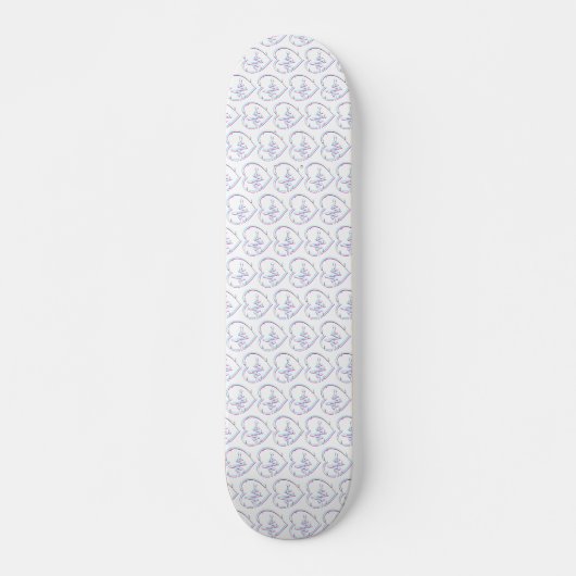 Heart Check Skateboard deck (Voorkant)