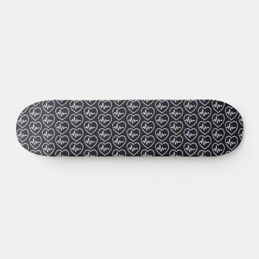 Heart Check Skateboard deck (Horizontaal)