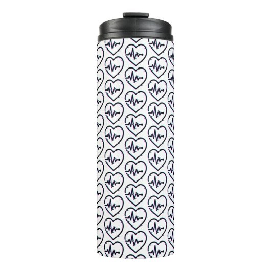 Heart Check Thermal Tumbler Thermosbeker (Voorkant)