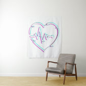 Heart Check wandtapijt Wandkleed (In situ)