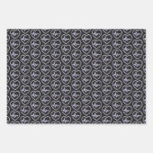 Heart Check Wrapping Paper Flat Sheet Set van 3 (Voorkant 2)