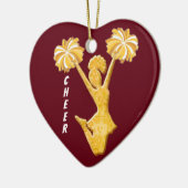 Heart Cheerleader Ornament Gifts (Links)