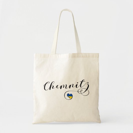 Heart Chemnitz, I Love Chemnitz, Duitsland Tote Bag (Voorkant)