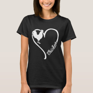 Heart Chicken T-shirt