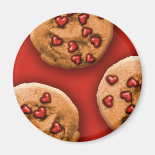 Heart Chip Cookie Magneet