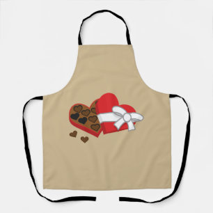 Heart Chocolate Cadebox - Valentijnsdag Schort