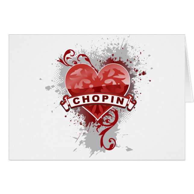 Heart Chopin (Voorkant Horizontaal)