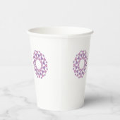 Heart Circles Papieren Bekers (Rechts)