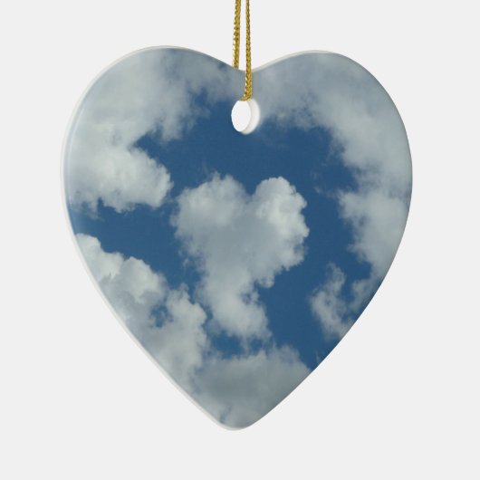 Heart Cloud Heart Ornament (Rechts)