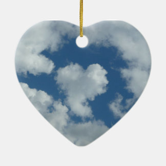 Heart Cloud Heart Ornament
