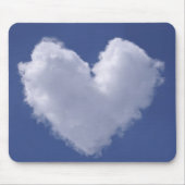 Heart Cloud Mousepad Muismat (Voorkant)