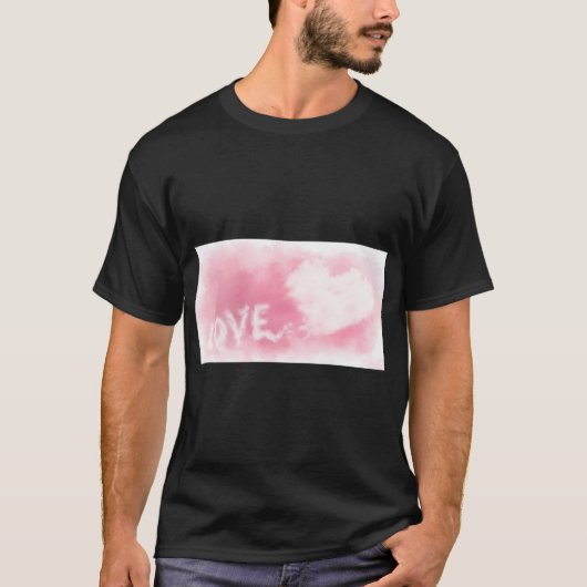 Heart Clouds Love Dreamy T-shirt (Voorkant)