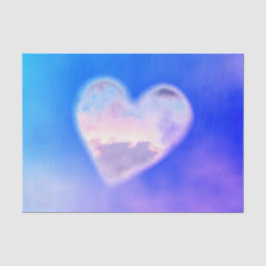 HEART CLOUDS Tissue Paper Tissuepapier