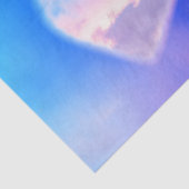 HEART CLOUDS Tissue Paper Tissuepapier (Detail)