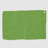 Heart Clover-patroon Golfhanddoek (Horizontaal)