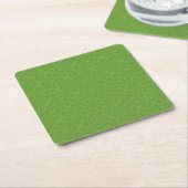 Heart Clover-patroon Kartonnen Onderzetters (Schuin)