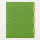 Heart Clover-patroon Planner (Achterkant)