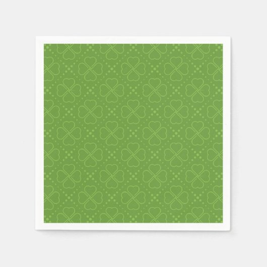 Heart Clover-patroon Servet (Voorkant)