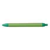 Heart Clover-patroon Zwarte Inkt Pen (Voorkant)