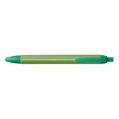 Heart Clover-patroon Zwarte Inkt Pen (Achterkant)
