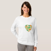 Heart Clovers - dameshoes T-shirt (Voorkant volledig)