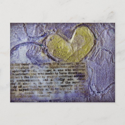 Heart Collage Briefkaart (Voorkant)