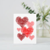 Heart Collage Briefkaart (Staand voorkant)