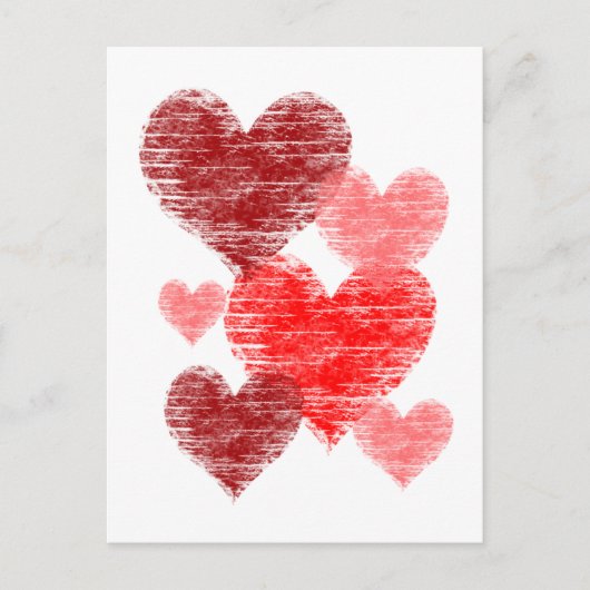 Heart Collage Briefkaart (Voorkant)