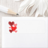 Heart Collage Etiket (Insitu)