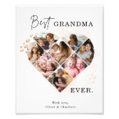 Heart Collage Foto Afdruk (Voorkant)