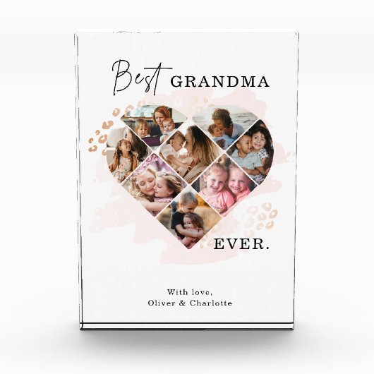 Heart Collage Fotoblokken (Voorkant)