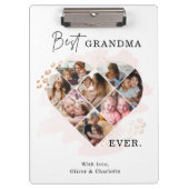 Heart Collage Klembord (Voorkant)