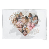 Heart Collage Kussensloop (Voorkant)