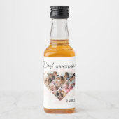 Heart Collage Likeurfles Etiket (Voorkant)