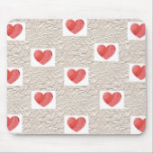 Heart Collage Mousepad Muismat (Voorkant)