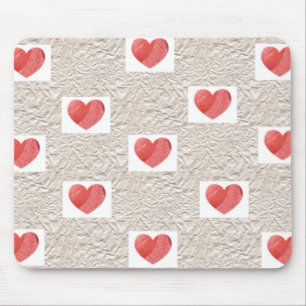 Heart Collage Mousepad Muismat