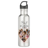 Heart Collage Waterfles