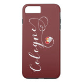 Heart Cologne Cell Phone Case, Keulen Case-Mate iPhone Case (Achterkant)